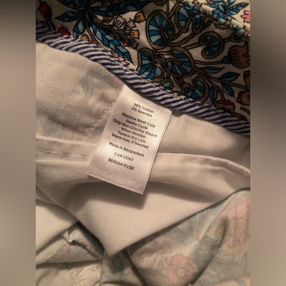 Talbots Animal Print Relaxed Chinos - size 14 - Picture 5 of 5